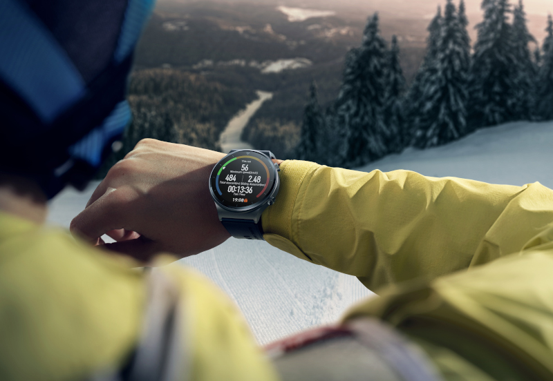 Смарт-часы HUAWEI WATCH GT 2 Pro в цвете «чёрная ночь»