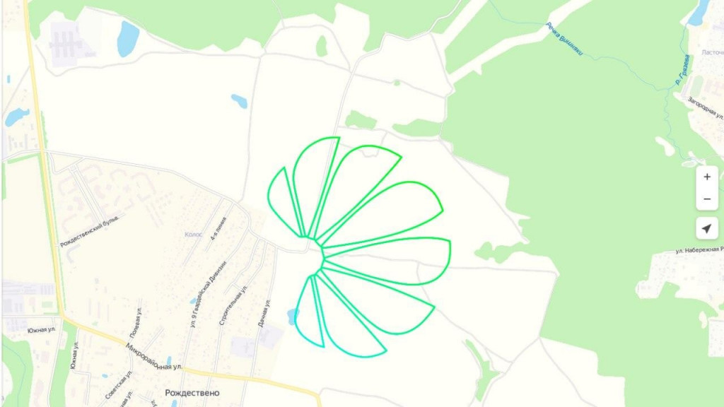 Cамое большое GPS-изображение в России