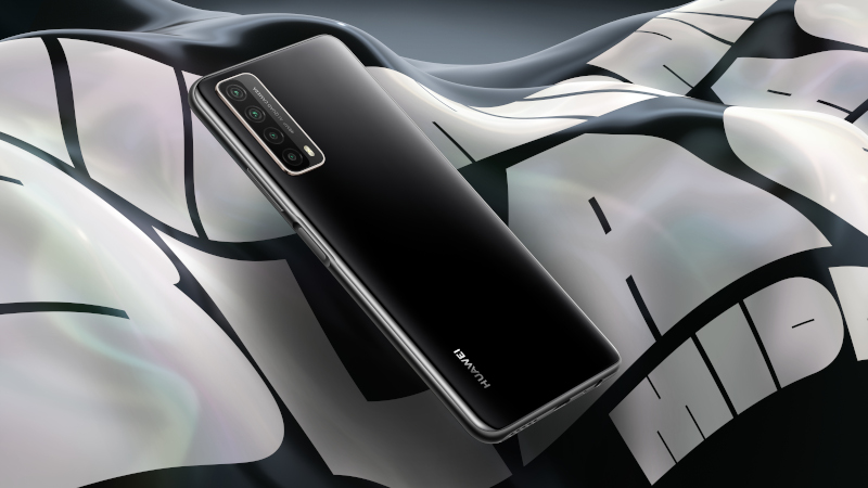 HUAWEI P smart 2021 в цвете Midnight Black HUAWEI P smart 2021 в цвете Midnight Black