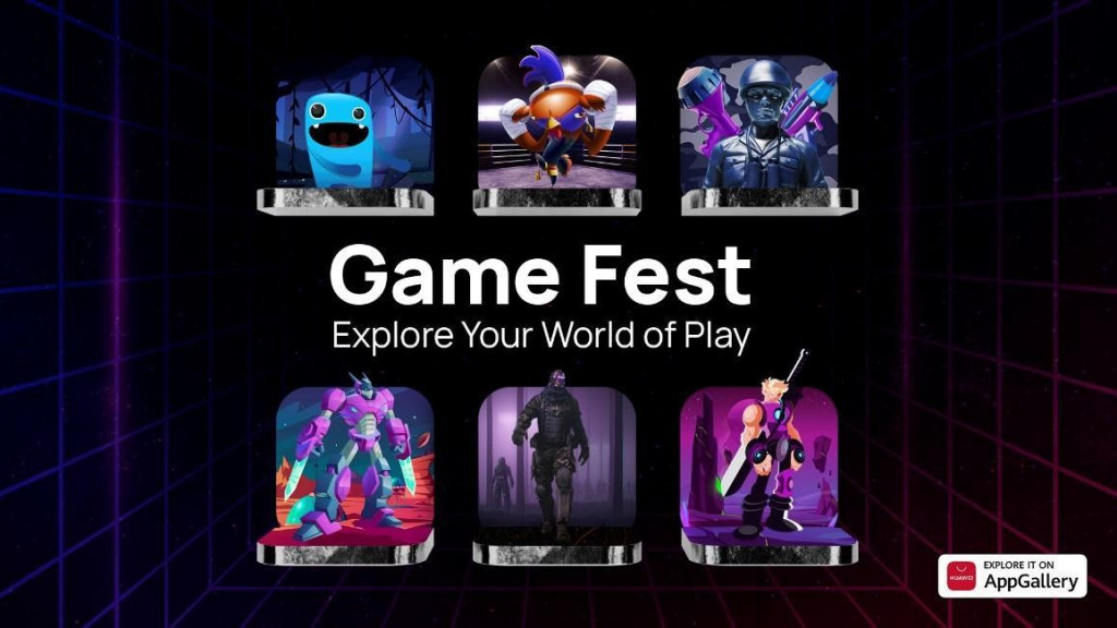 HUAWEI запускает игровую кампанию AppGallery Game Fest c подарками для геймеров